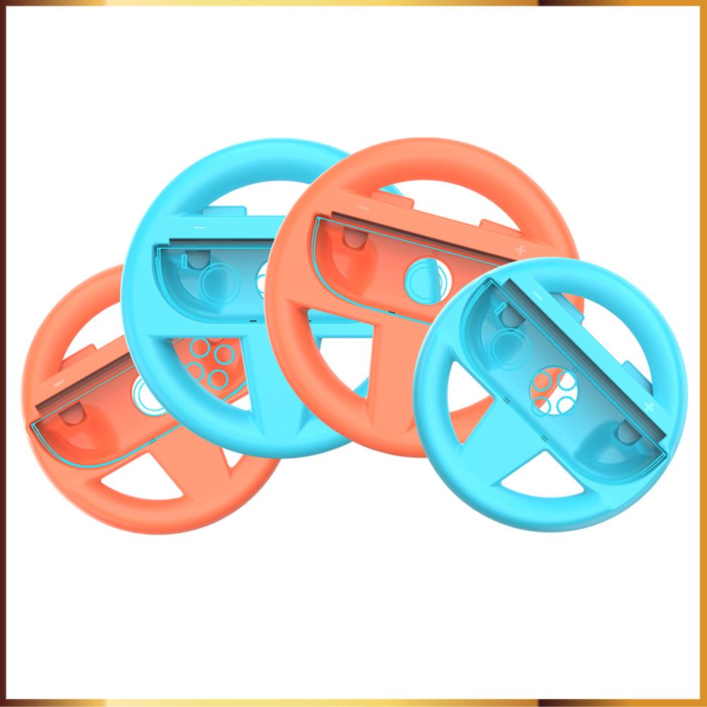 Steering Wheel Gaming - 4 個のレーシングステアリングホイール耐摩耗性ホイールハンドルコントローラー再利用可能なゲームレーシングステアリングホイール NS2 ゲームアクセサリー用