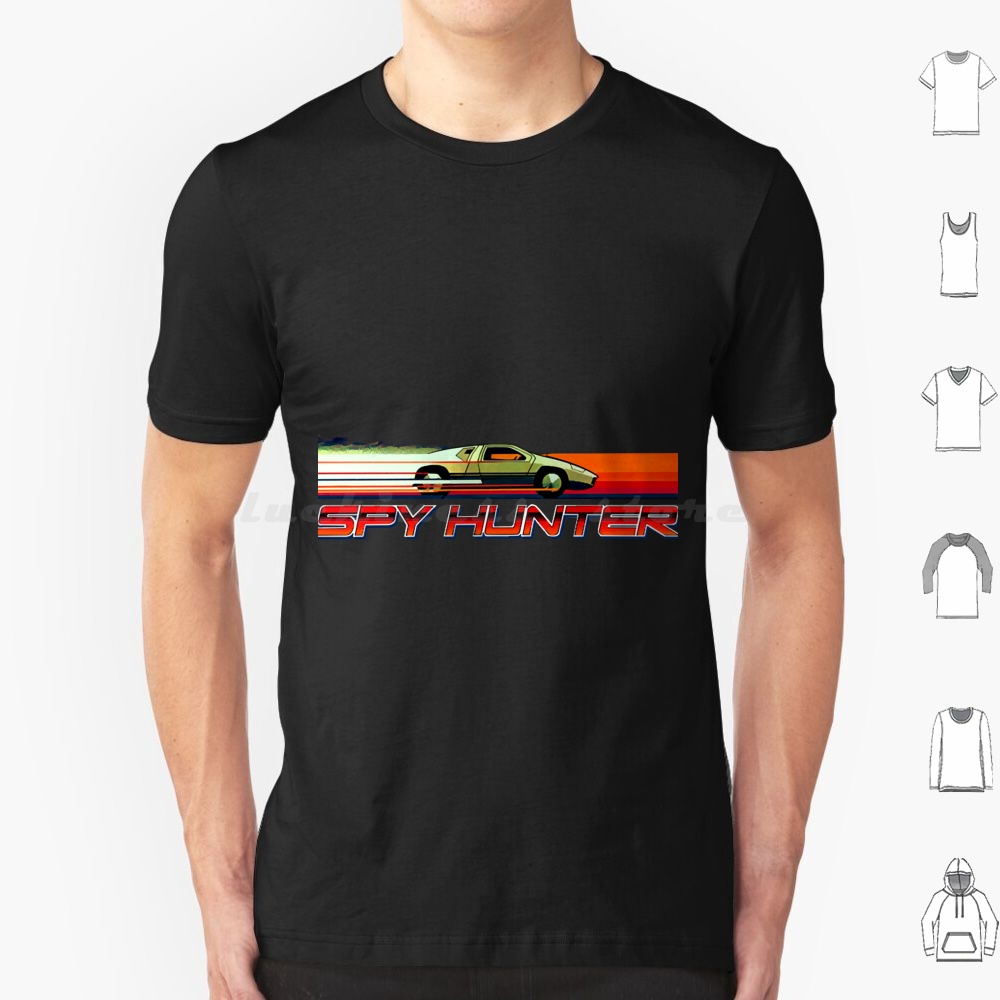 Gaming Console Retro - Mod.5 アーケードハンター ビデオゲーム Tシャツ ビッグサイズ 綿100%