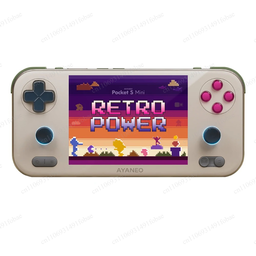Gaming Console Retro - AYANEO Pocket S ミニレトロハンドヘルドゲーム機、4.2インチ 4:3 LCD