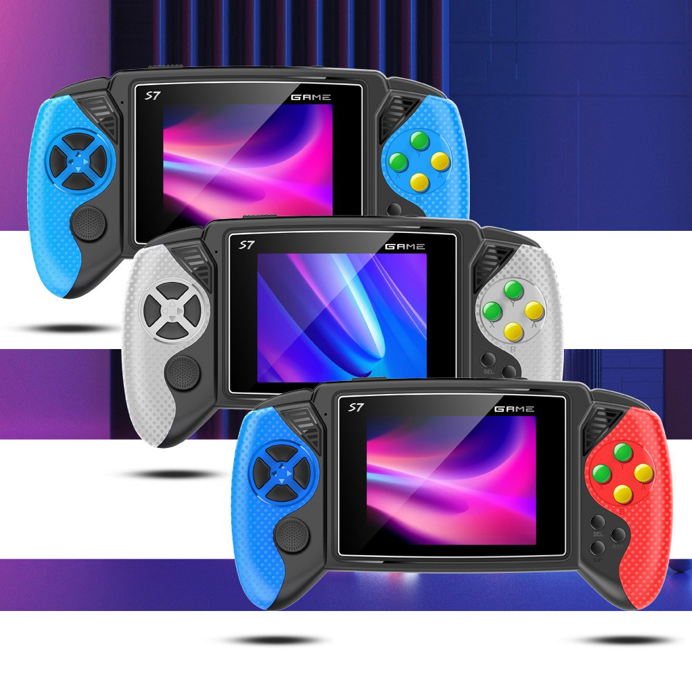 Gaming Console Retro Handheld - S7 レトロハンドヘルドゲーム機 3.5インチ液晶画面 620ゲーム搭載 ゲーム機 充電式