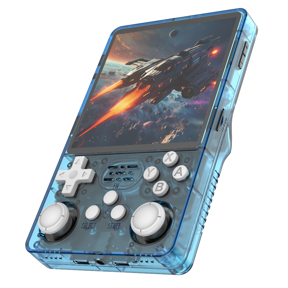 Gaming Console Retro Handheld - 新型オープンソースシステム レトロゲーム携帯型ポケットコンソール 4インチIPSディスプレイ 720*720 内蔵WiFi 子供向けギフト