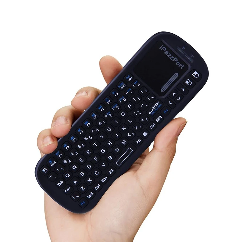 Gaming Console For Smart Tv - IPazzPort 2.4G ミニワイヤレスキーボード タッチパッドマウス付き ポータブル タブレット/ラップトップ/ノートブック/Android