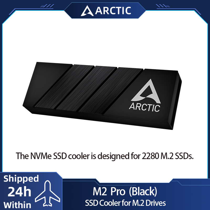 Gaming Console With - ARCTIC M2 Pro ブラック ヒートシンク クーラー