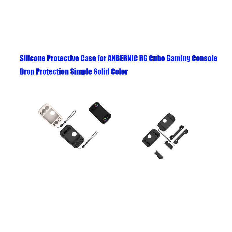 Gaming Console Cube - シリコン保護ケース ANBERNIC RG Cube ゲームコンソール用 落下保護