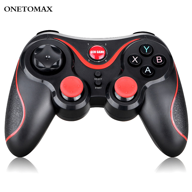 Gaming Console For Smart Tv - S3 bluetooth gamepad用androidワイヤレスジョイスティックゲームコントローラー用スマートフォンpc ios android tvボックス子供祭りギフト