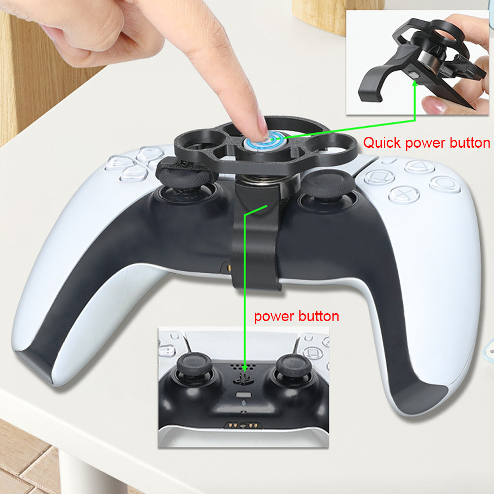 Steering Wheel Gaming - 1 個レーシングゲームコントローラーステアリングホイールアタッチメントアクセサリー PS5 ミニステアリングホイール用 PS5 プロ/スリムゲームコントローラー