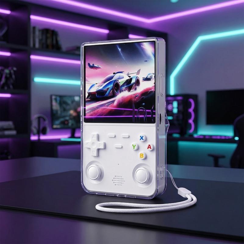 Gaming Console R36S - 1個入り 耐衝撃・傷防止 透明ダストカバー R36S Ultra用、ゲーム機保護ケース