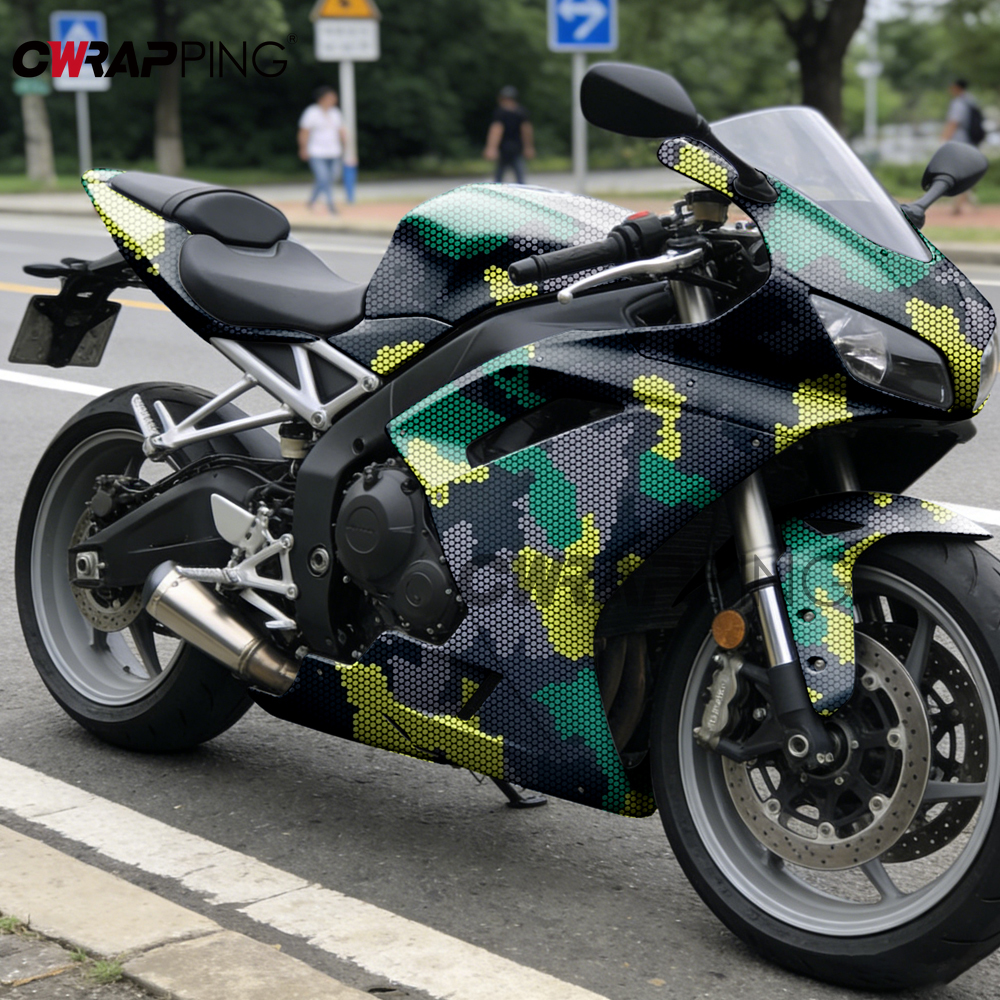 Console Skin Wrap - 自己粘着ステッカー 車のラップビニールコンソールコンピューターラップトップスキン防水オートバイヘルメットフィルムラッピング箔カバー用