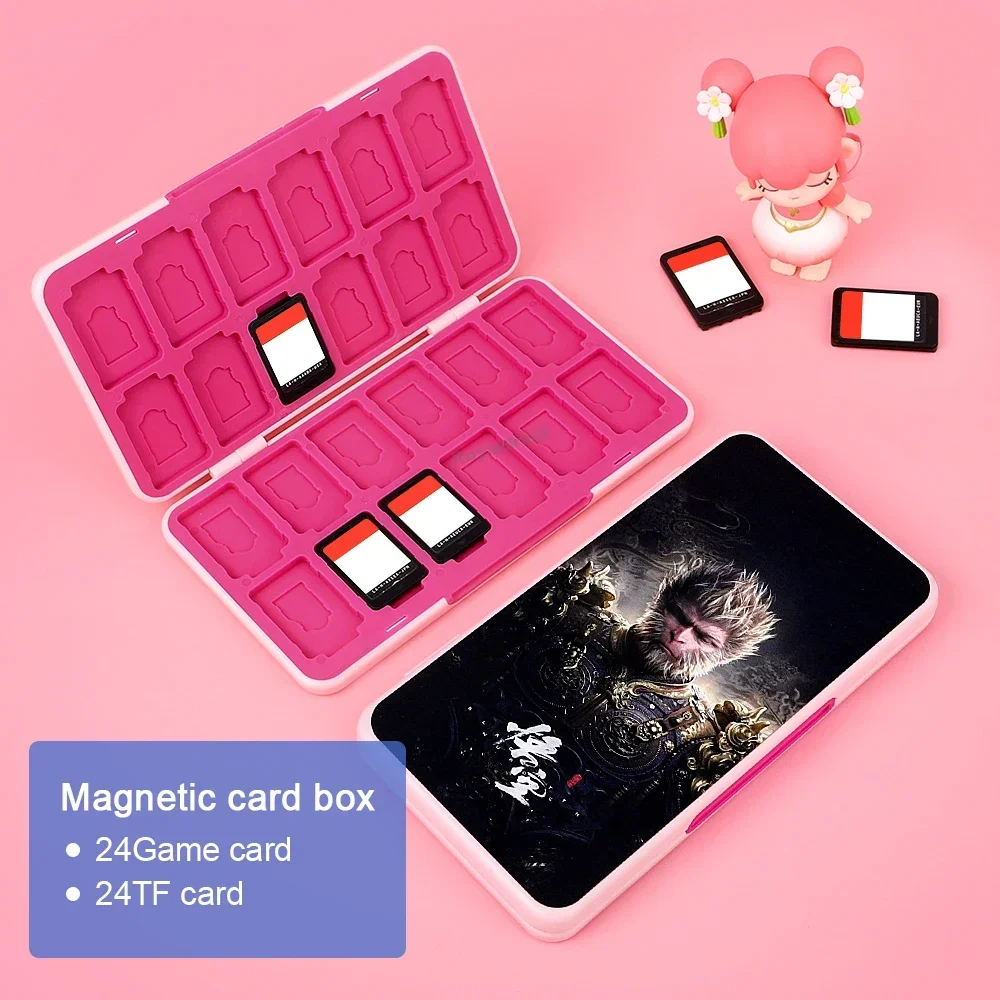 新しい 24in1 ゲームカードケースホルダーハードシェル保 - Gaming Card Holder のレビューと価格