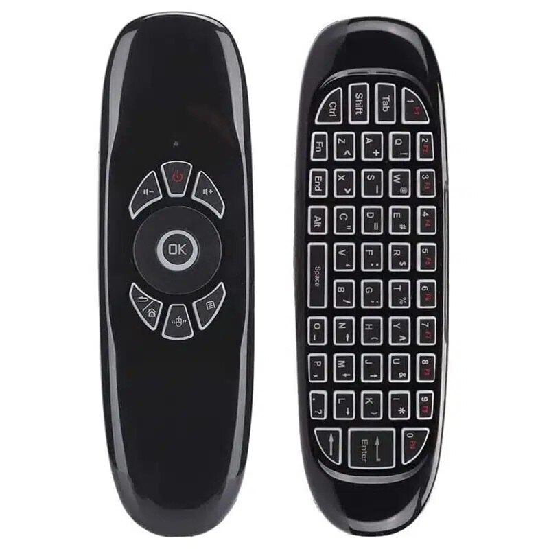 C120 rgb 7バックライトフライエアマウスジャイロセン - Gaming Console For Smart Tv のレビューと価格