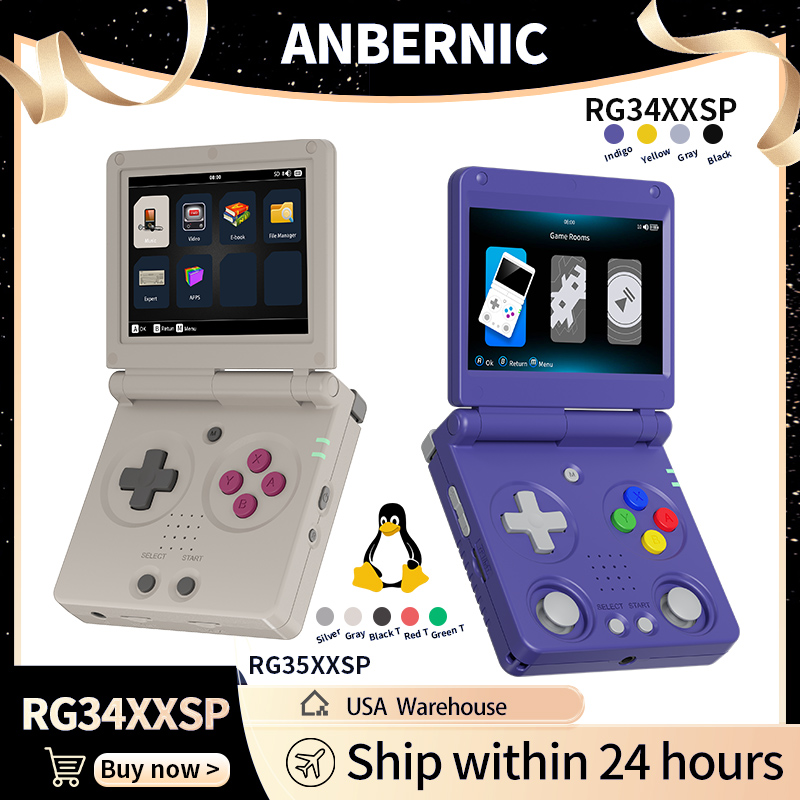 Anbernic RG34XXSP RG35XXSP フリッ - Gaming Console Deals のレビューと価格