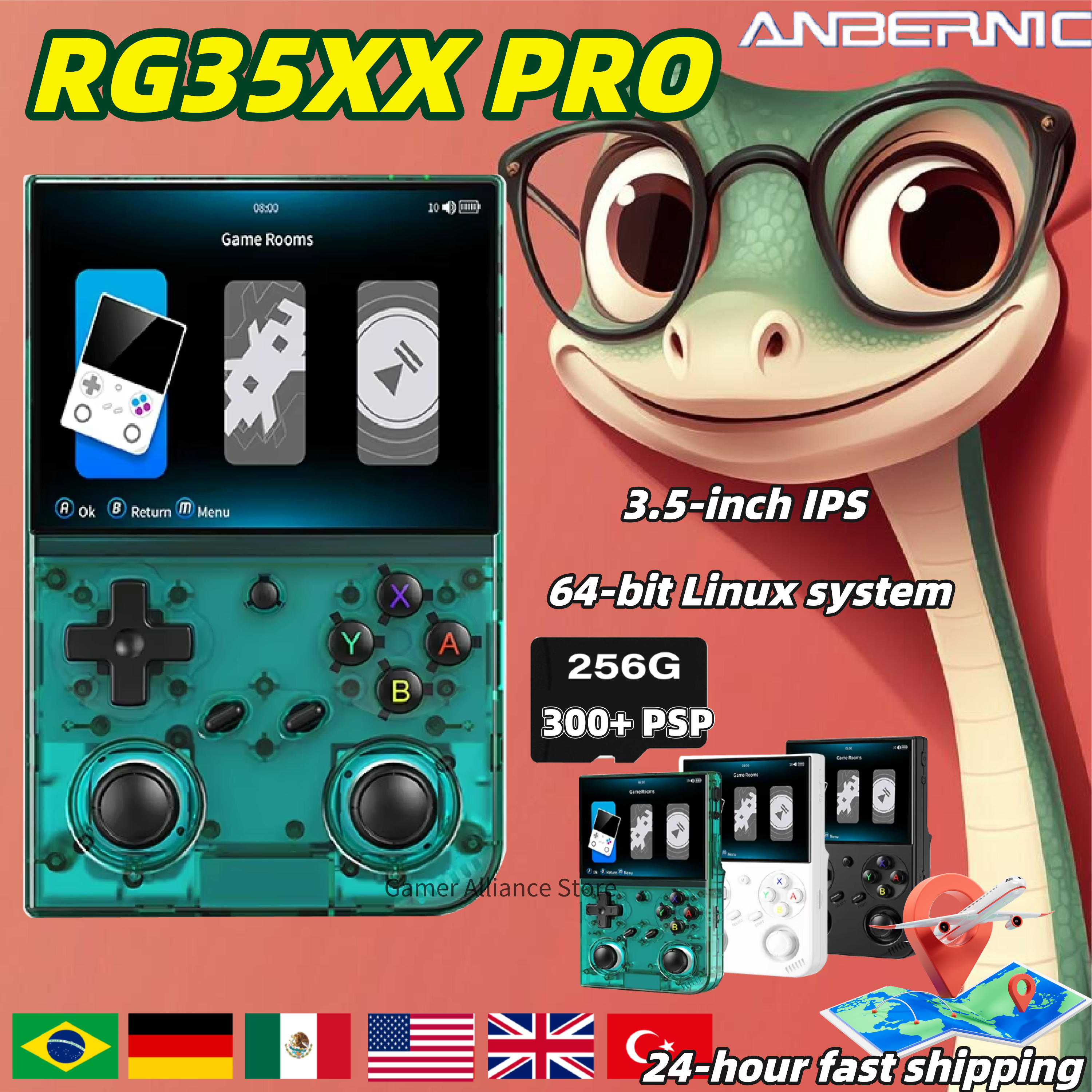 Anbernic RG 35XXPro RG35XX Pro - Gaming Console Deals のレビューと価格