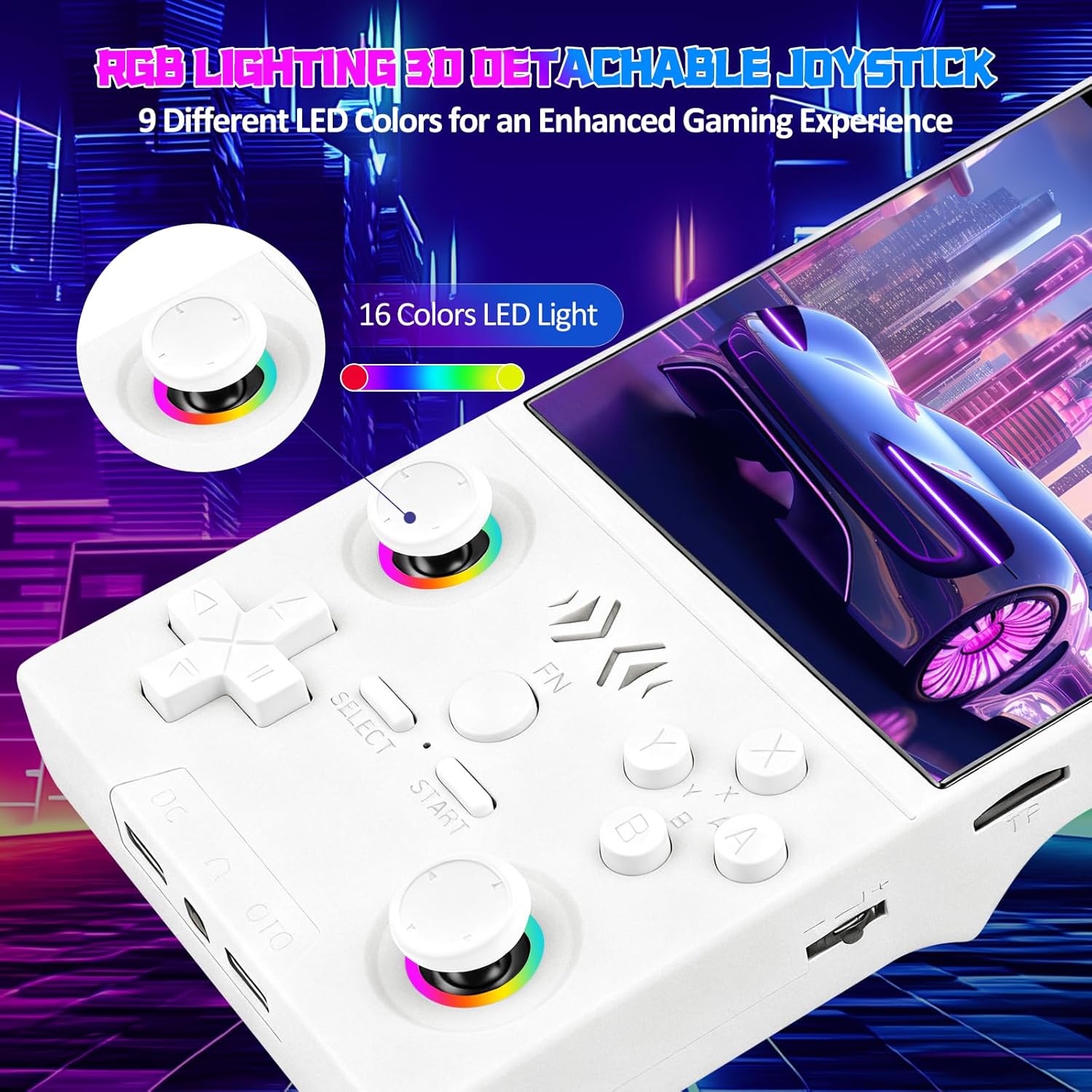 FLLBW XF40V レトロハンドヘルドゲーム機 4.0イ - Gaming Console Retro Handheld のレビューと価格