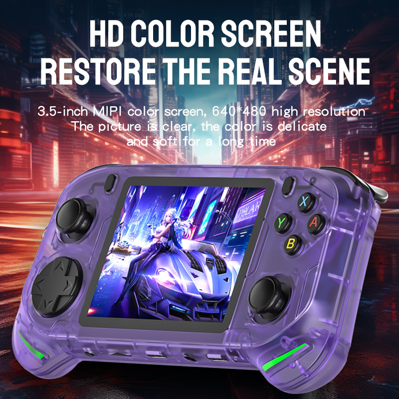 オープンソースRX6Hレトロハンドヘルドビデオゲームコンソー - Gaming Console Youtube のレビューと価格