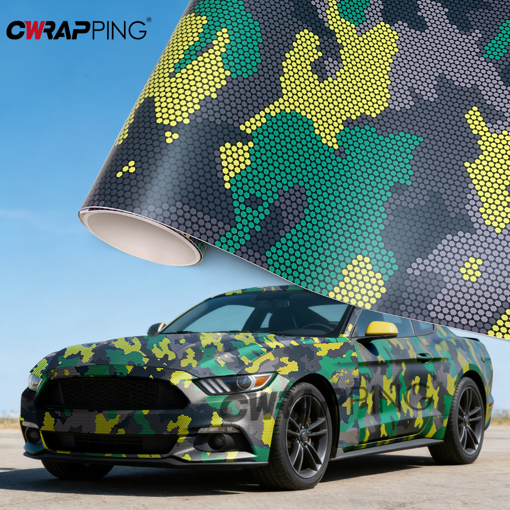 ビニールラップフォイルカーデカール防水自己粘着フィルムカーラ - Console Skin Wrap のレビューと価格