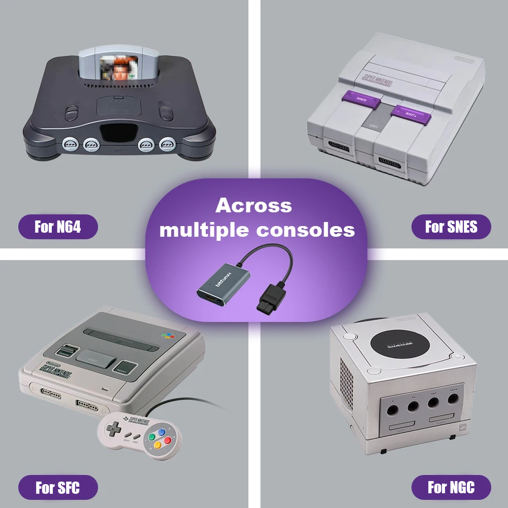 Bitfunx 720P Svideo/AV to HDMI - Gaming Console Retro Handheld のレビューと価格