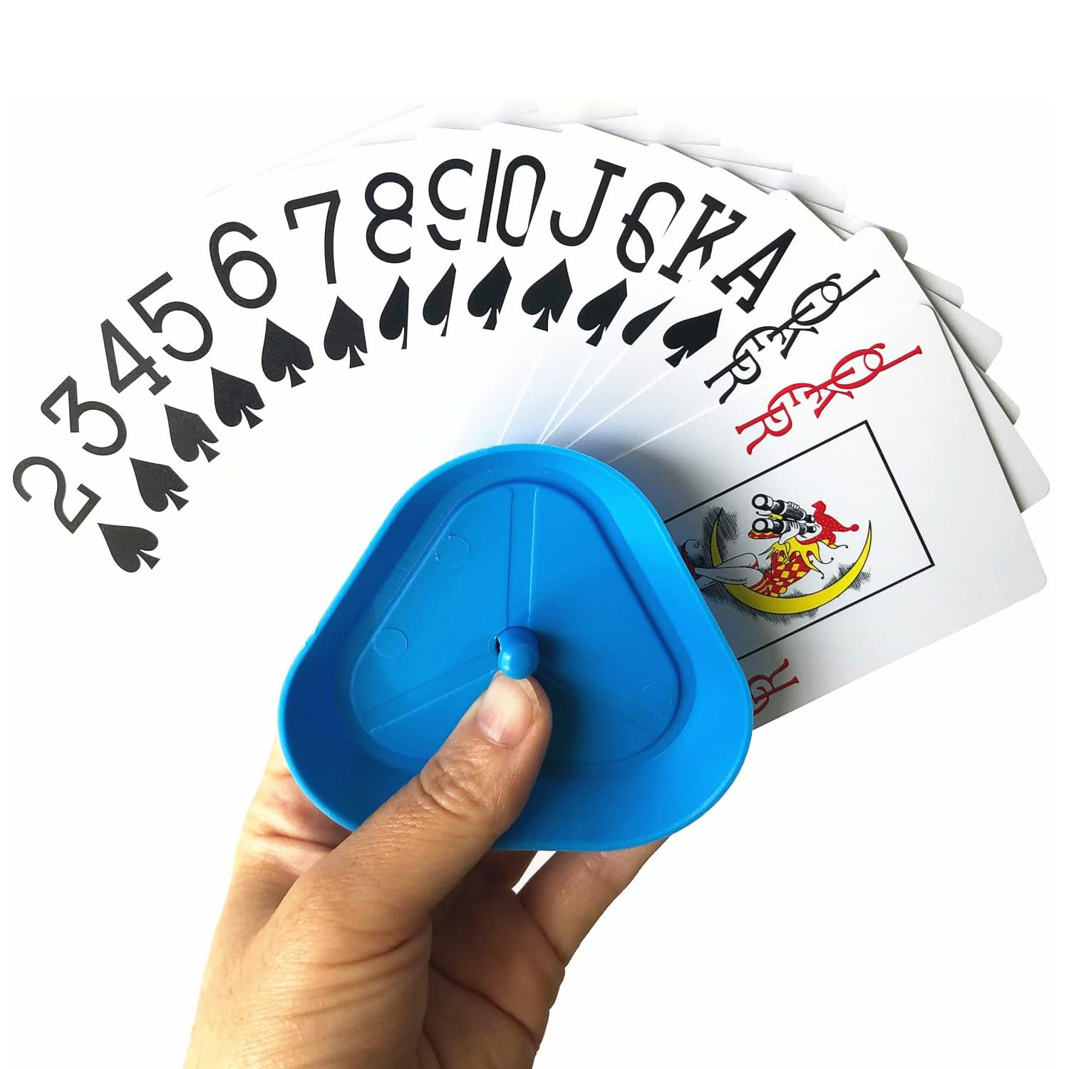 4 ピース/セット三角形のトランプホルダー怠惰な人ポーカーシ - Gaming Card Holder のレビューと価格