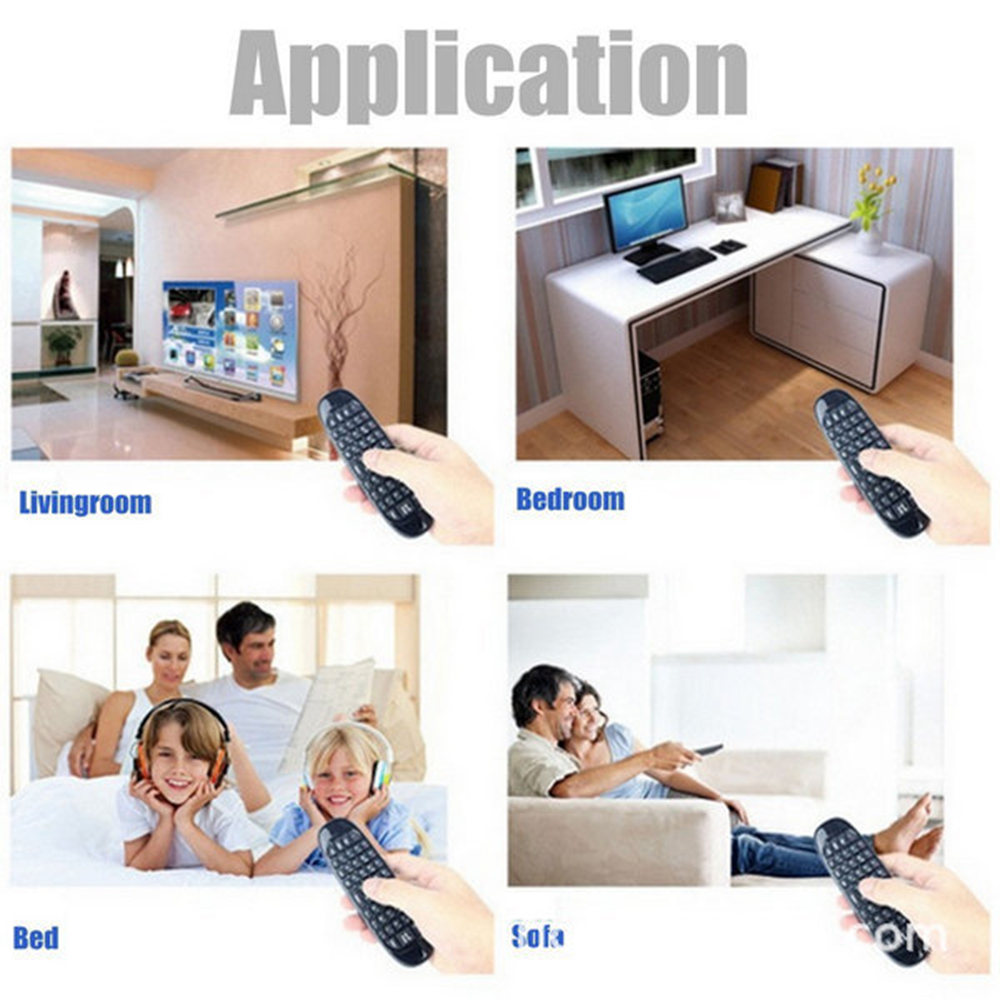 Fly Air Mouse-英語のセンサー付きワイヤレスキー - Gaming Console For Smart Tv のレビューと価格