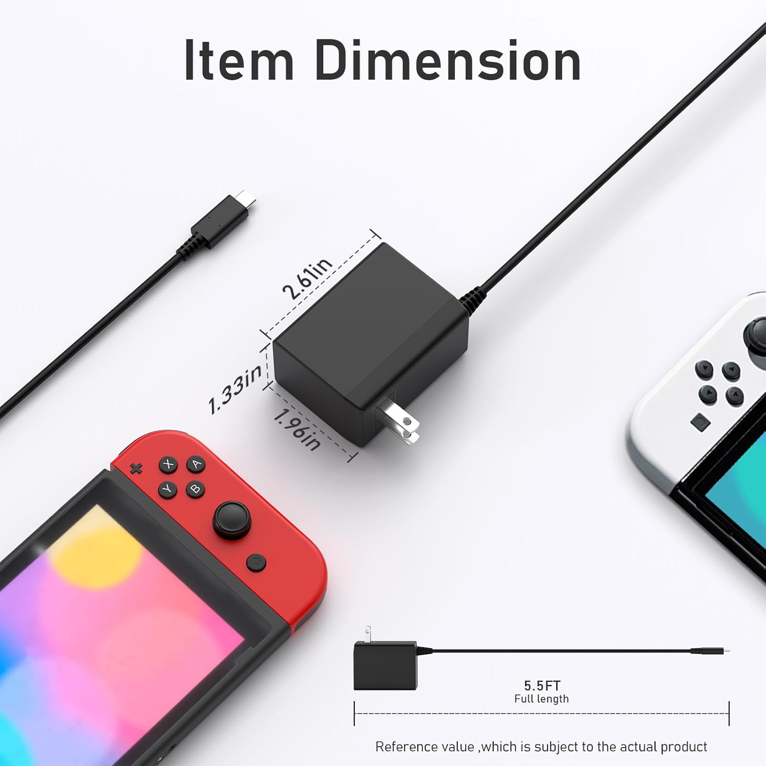 AC 100–240V Type-C 充電器 15V 2.6 - Gaming Console Types のレビューと価格