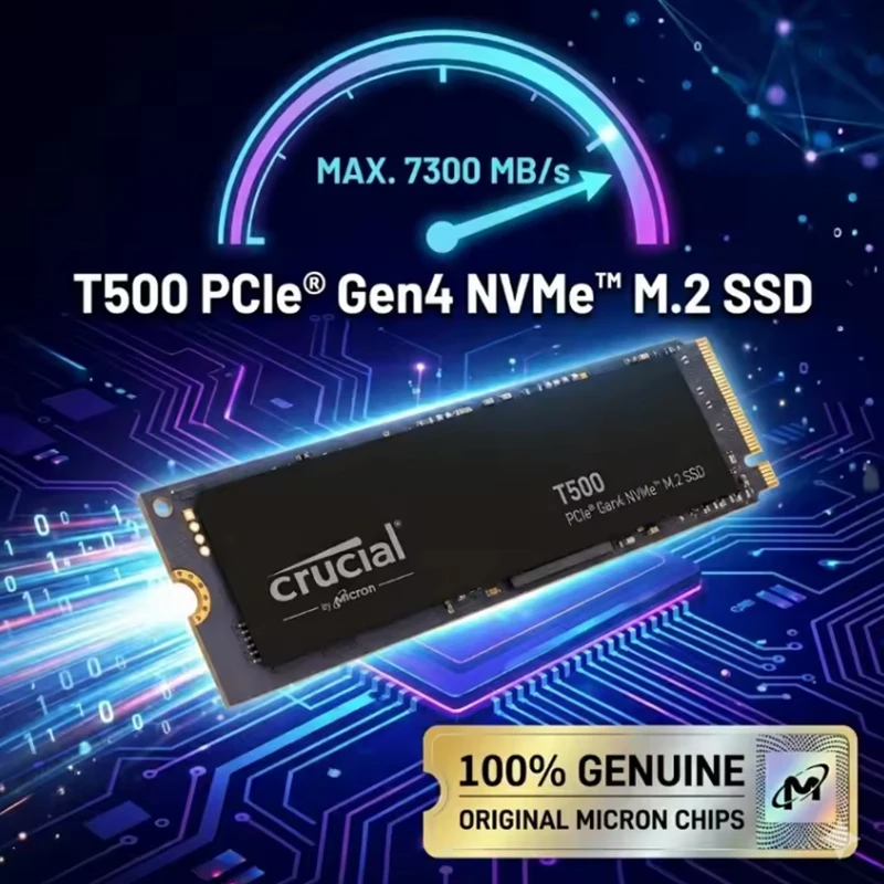 Crucial T500 2TB PCIe4.0 NVMe  - Laptop Gaming Console のレビューと価格