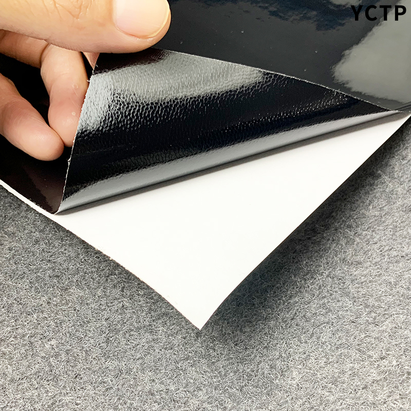 古典的な光沢のある黒のビニールラップフィルムカーラッピング箔 - Console Skin Wrap のレビューと価格