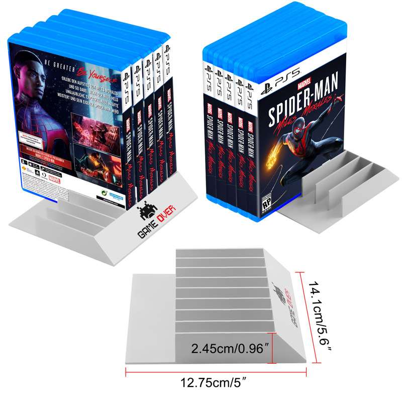 8-in-1 PS5 ゲームカードベースブラケット PS4  - Gaming Card Holder のレビューと価格
