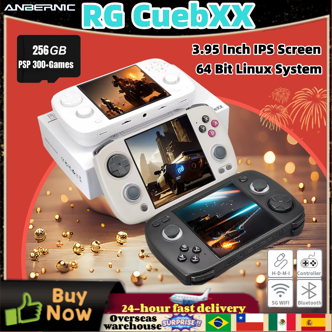 ANBERNIC RG CubeXX ハンドヘルドゲームコン - Gaming Console Cube のレビューと価格