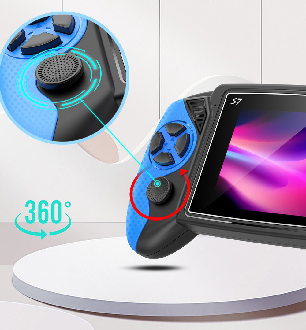 S7 レトロハンドヘルドゲーム機 3.5インチ液晶画面 62 - Gaming Console Retro Handheld のレビューと価格