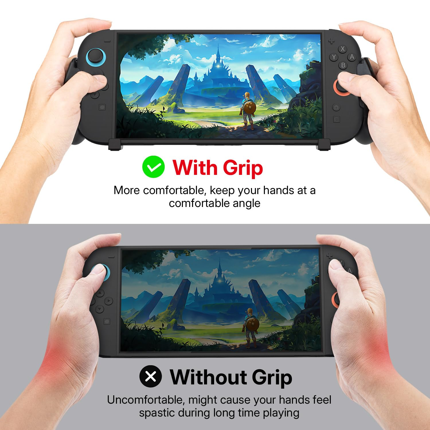 Nintendo Switch 2用ハンドグリップケース ス - Gaming Card Holder のレビューと価格