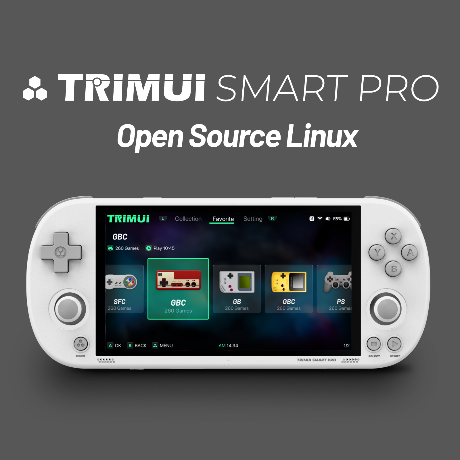 TRIMUI SMART PRO オープンソースLinuxハ - Gaming Console Types のレビューと価格