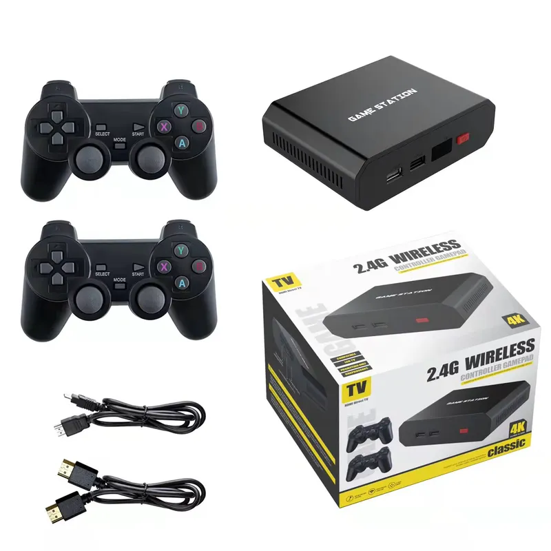 M8plus HDビデオゲームコンソールボックス 2.4Gデ - Gaming Console With のレビューと価格