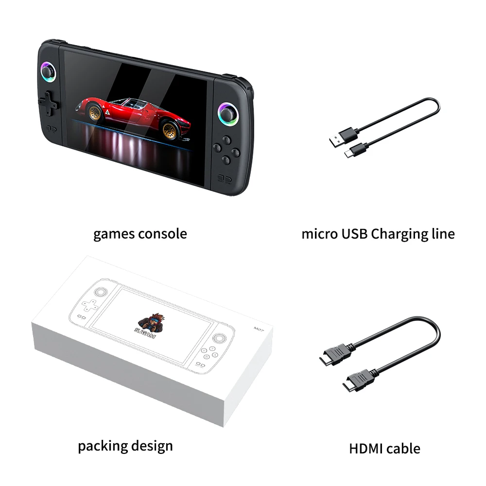 128GB M27携帯型ゲームプレーヤー ポータブルレトロゲ - Gaming Console Youtube のレビューと価格