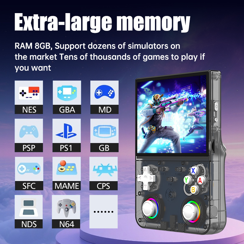 R36 Ultra X レトロハンドヘルドビデオゲームコンソ - Gaming Console Deals のレビューと価格