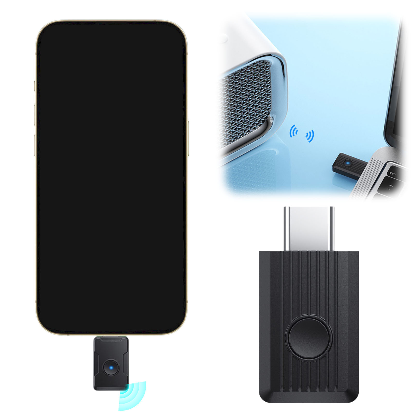 Bluetooth 対応 6.0 Type-C USB ドン - Gaming Console Types のレビューと価格