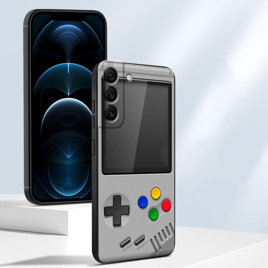 パープルゲーミングコンソール風スマホケース サムスン Gal - Gaming Console With のレビューと価格