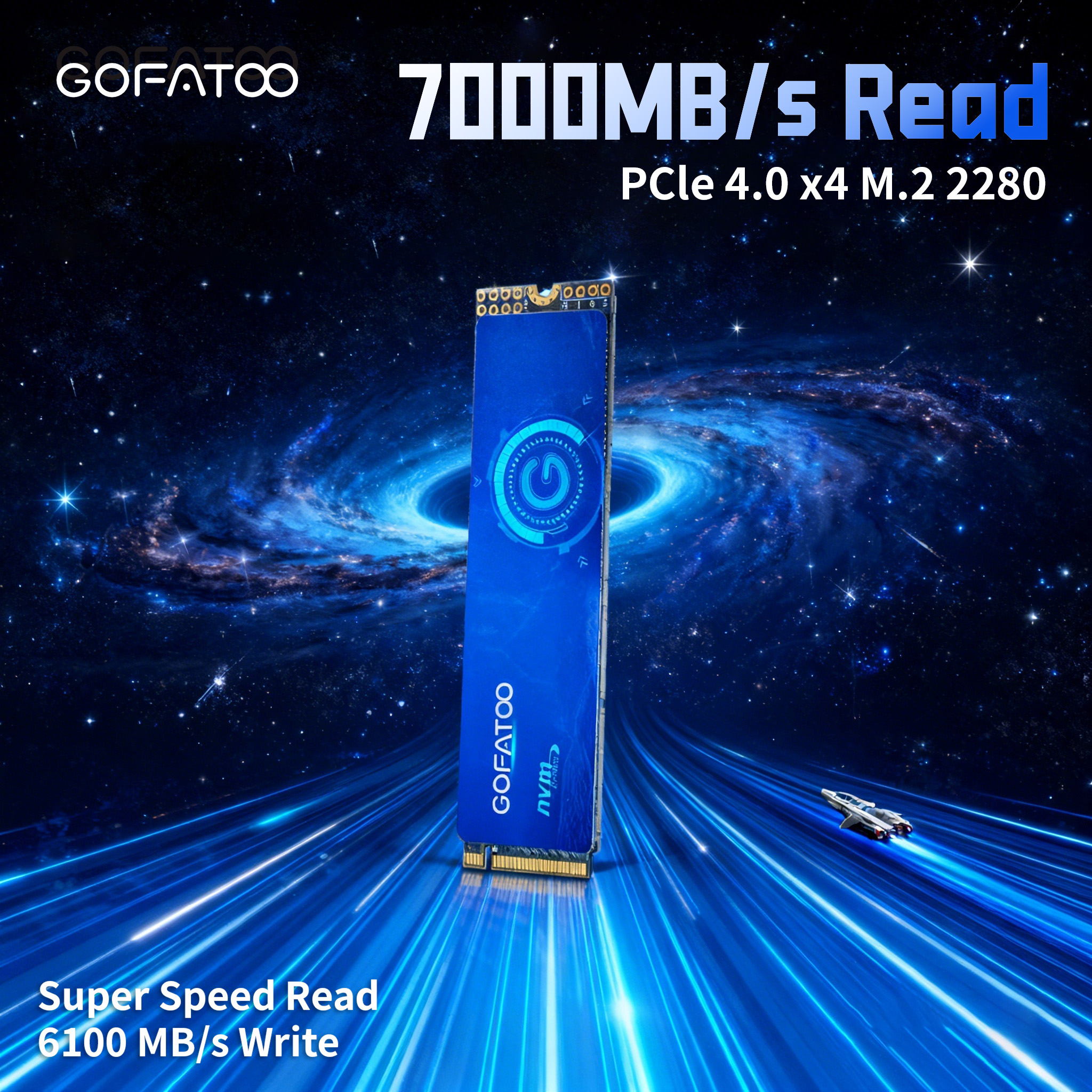 GOFATOO 7000MB/s PCIe 4.0 x4 M - Laptop Gaming Console のレビューと価格