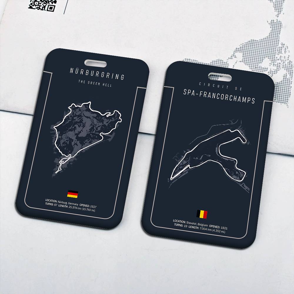F1 イモラ・モナコ・トラック・サーキット ユニセックス カ - Gaming Card Holder のレビューと価格
