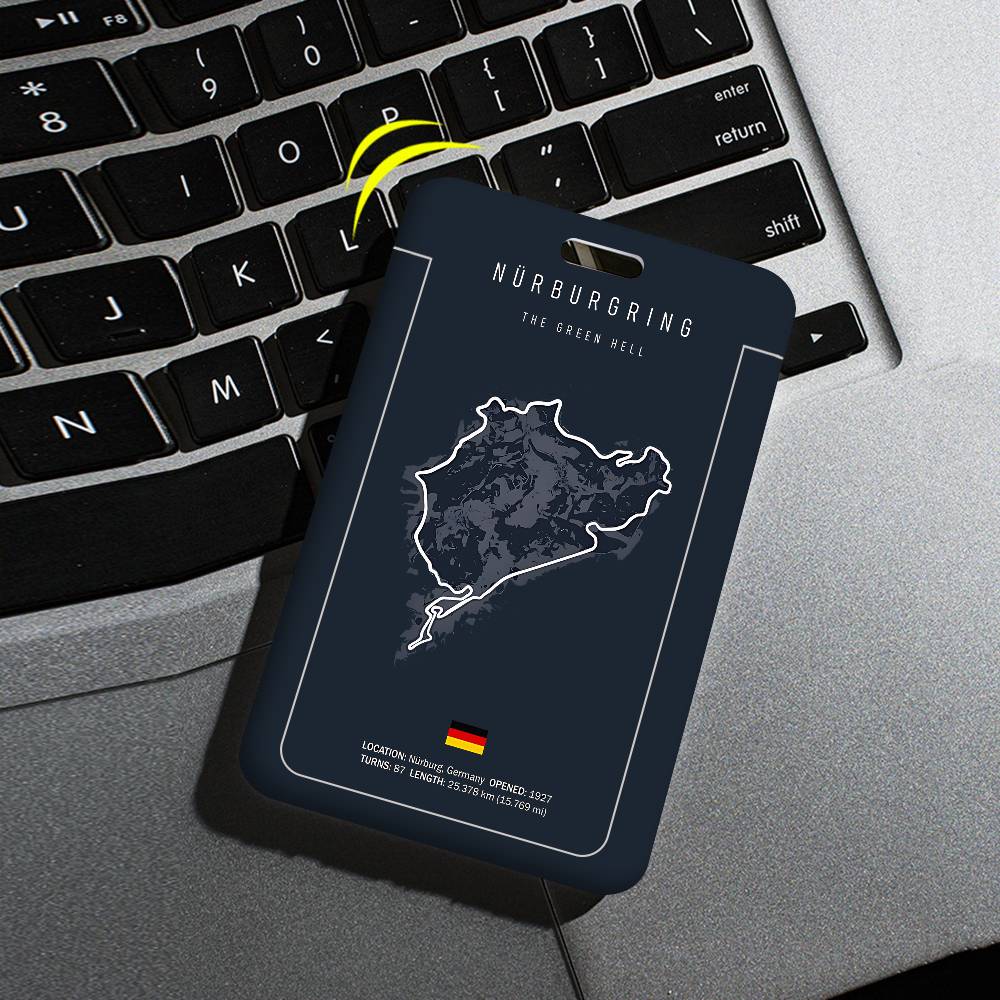 F1 イモラ・モナコ・トラック・サーキット ユニセックス カ - Gaming Card Holder のレビューと価格