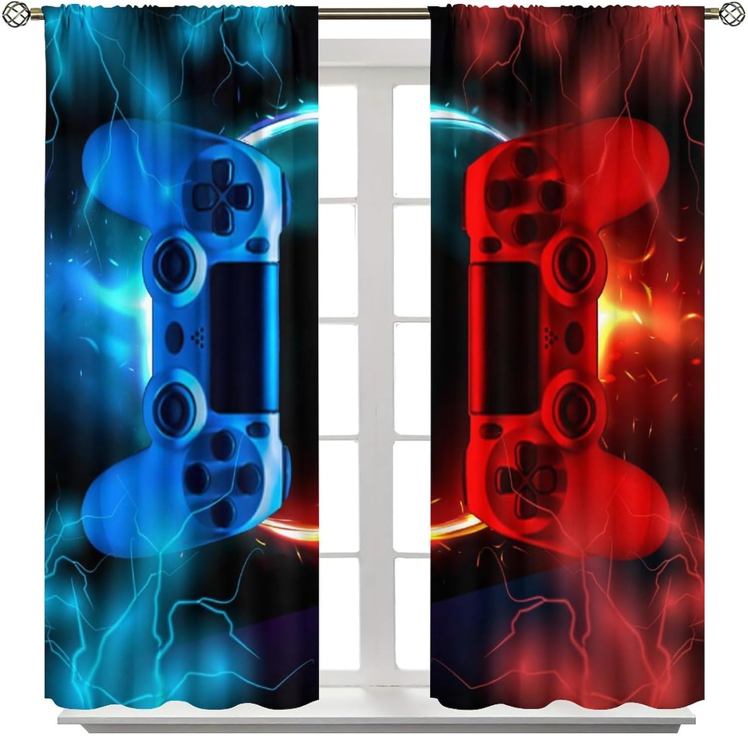 ゲーミングカーテン ブルー レッド アーケードコンソール ポ - Gaming Console Youtube のレビューと価格
