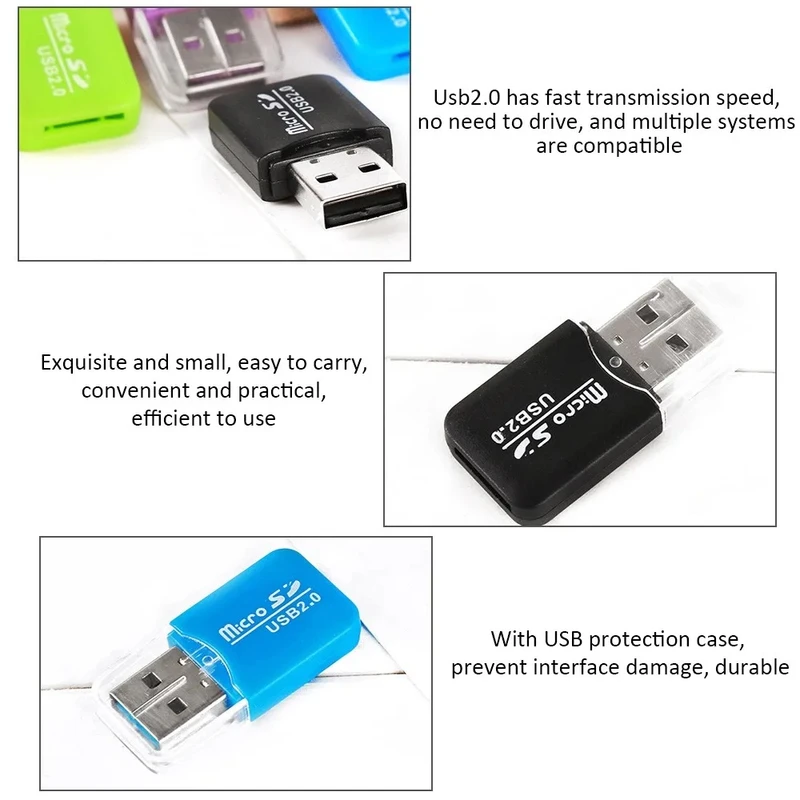ポータブルミニ USB 2.0 TF マイクロ SD メモリ - Laptop Gaming Console のレビューと価格