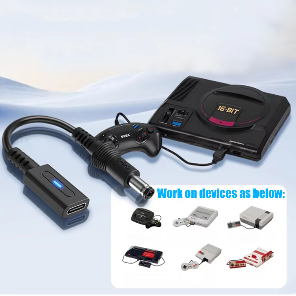 SFC NES NEWFC用電源ケーブル PD Type C - Gaming Console Types のレビューと価格