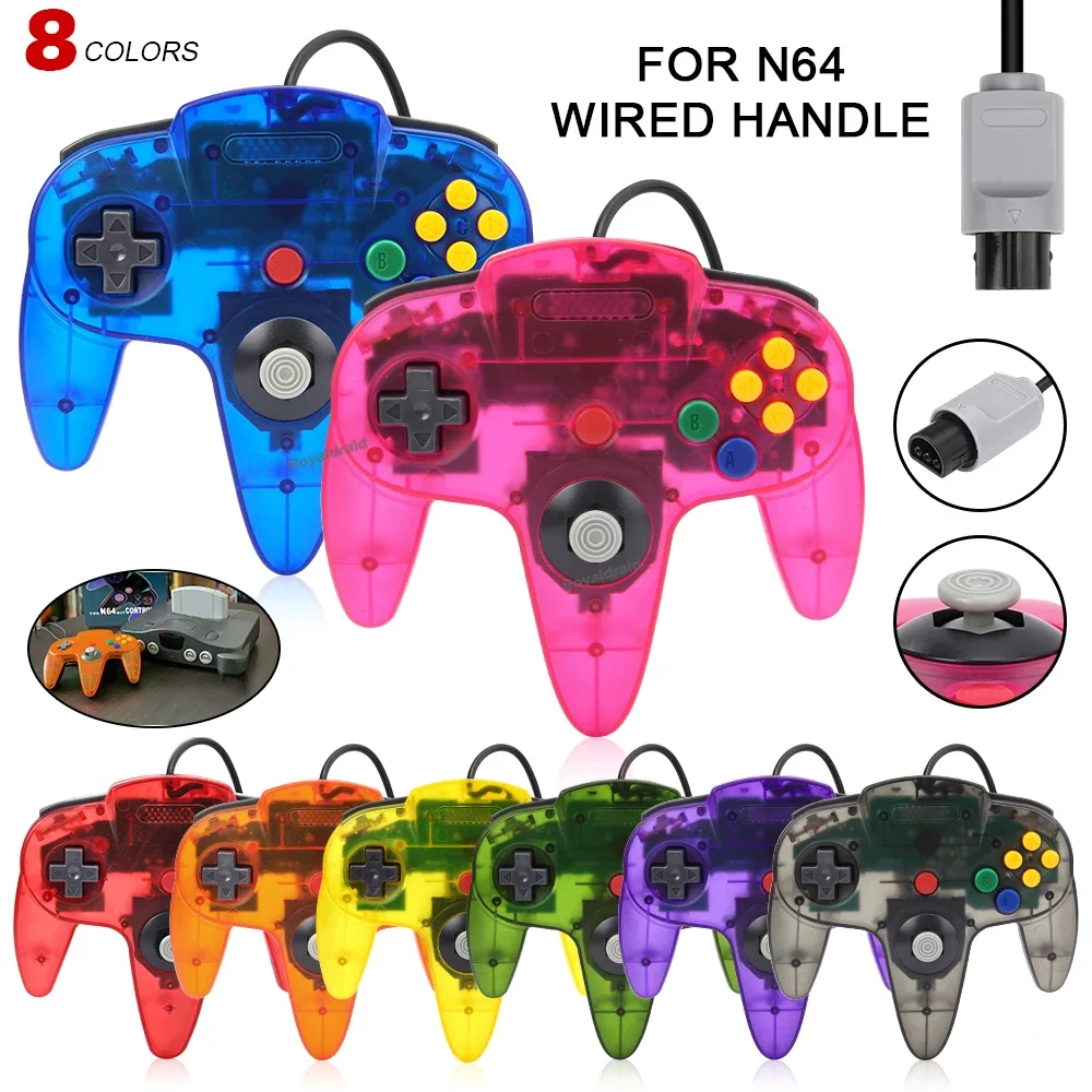 N64用 新型 有線ゲームパッド、N64用クラシックジョイス - Gaming Console Deals のレビューと価格